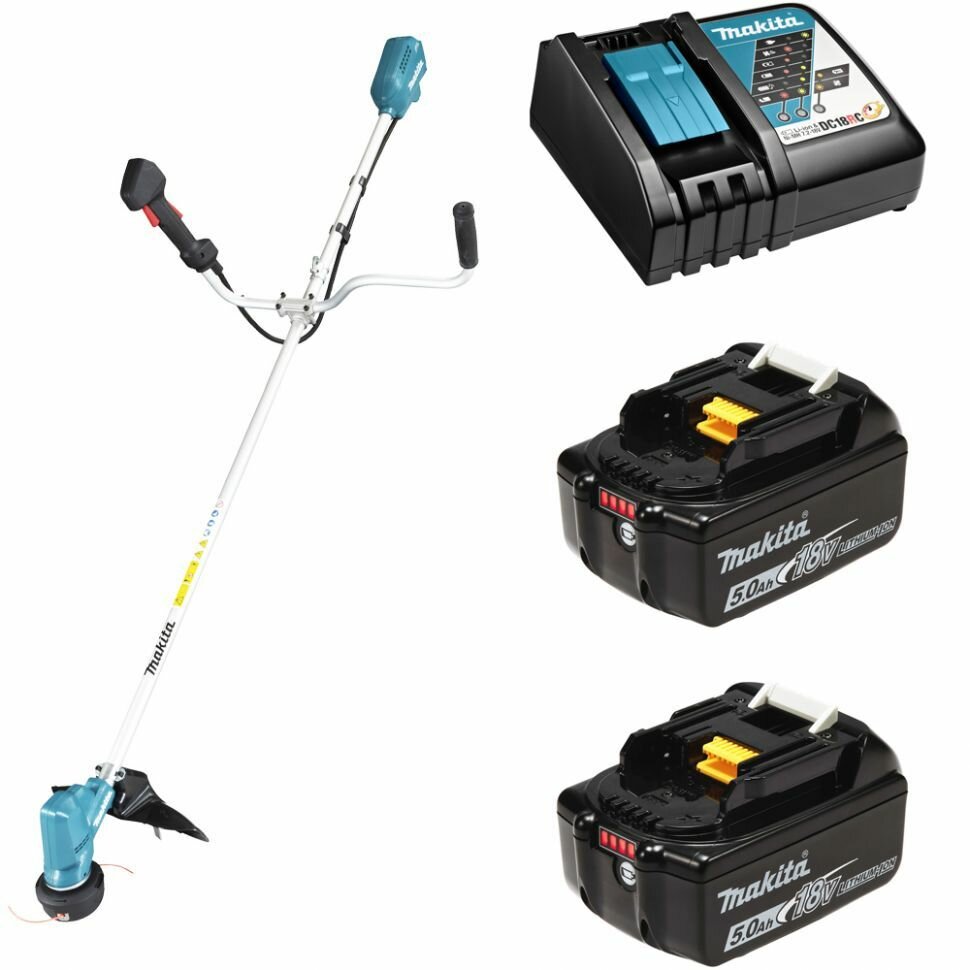фото Аккумуляторный триммер Makita DUR190URT3