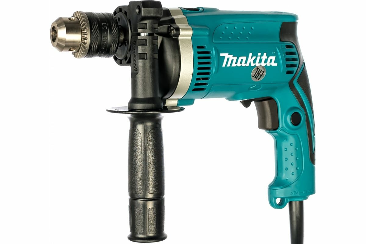 Двухскоростная ударная дрель Makita HP1630K - фотография № 2