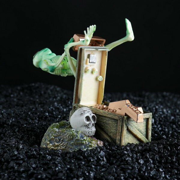 Распылитель подвижный "Скелет с золотом" - фотография № 5