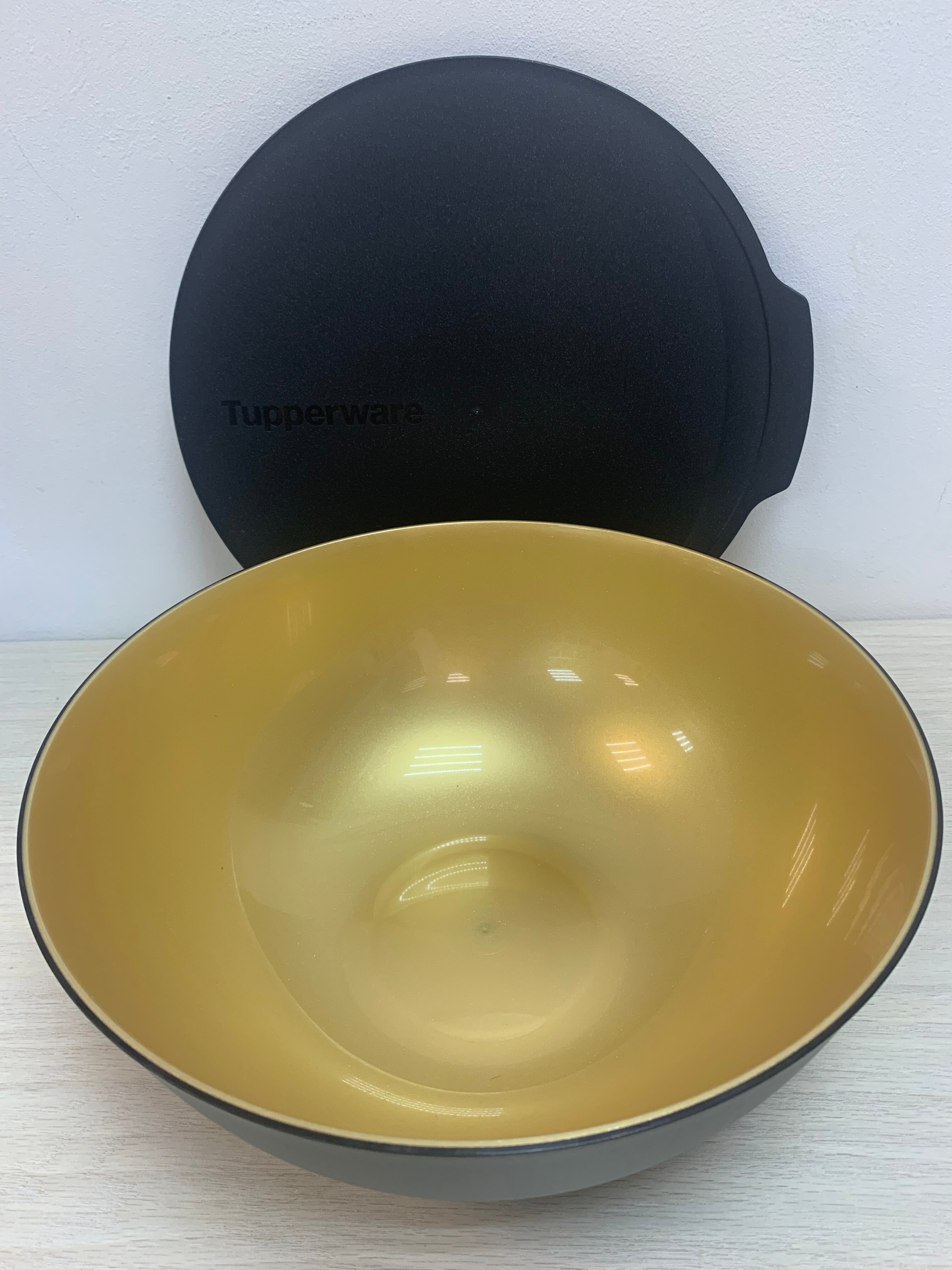 Чаша Аллегро 5 л Черно-Золотая Tupperware