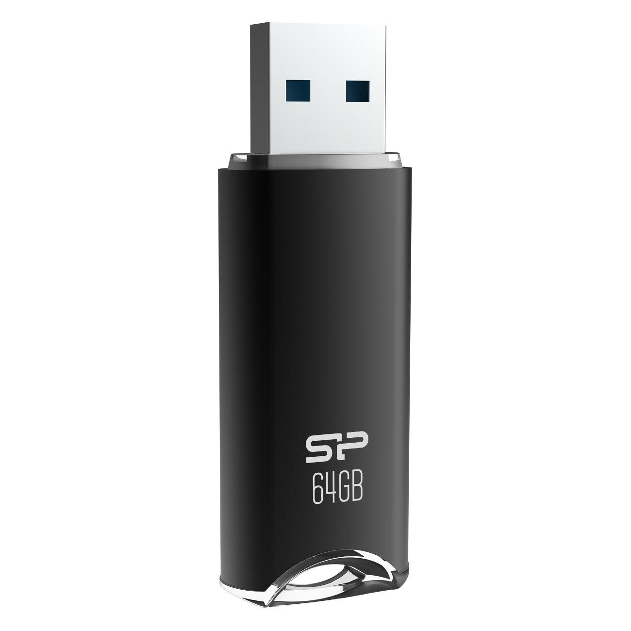 Флешка Silicon Power Helios H02 64ГБ USB2.0 черный (SP064GBUF2H02V1K) - фото №2