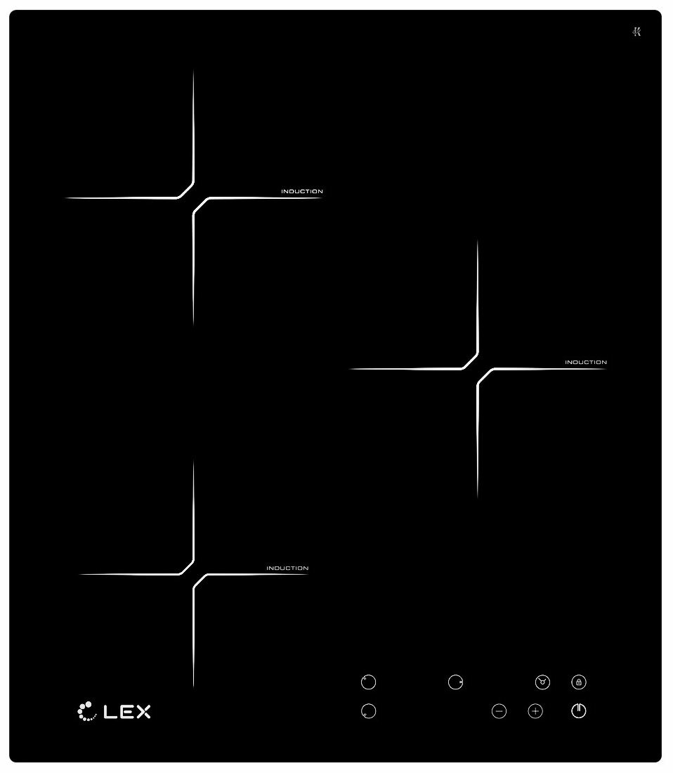 Индукционная варочная панель LEX EVI 430 BL