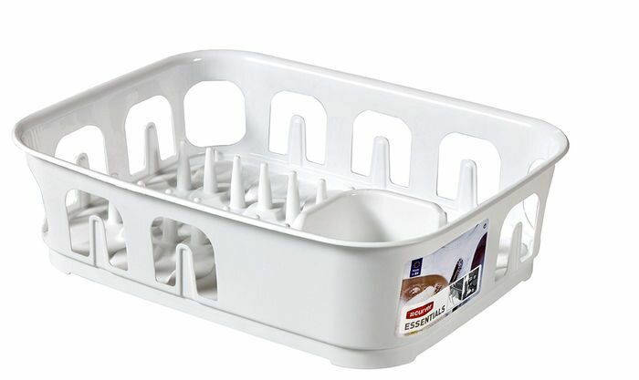Сушилка для посуды Essentials малая белая 00743-059-00 - фотография № 1