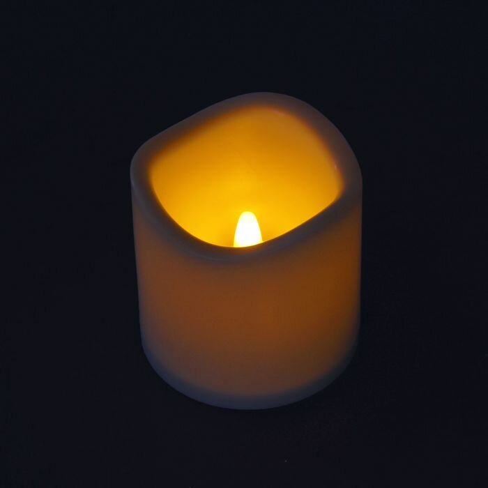Свеча светодиодная «Пламя», с пультом, набор 3 шт. - фотография № 3