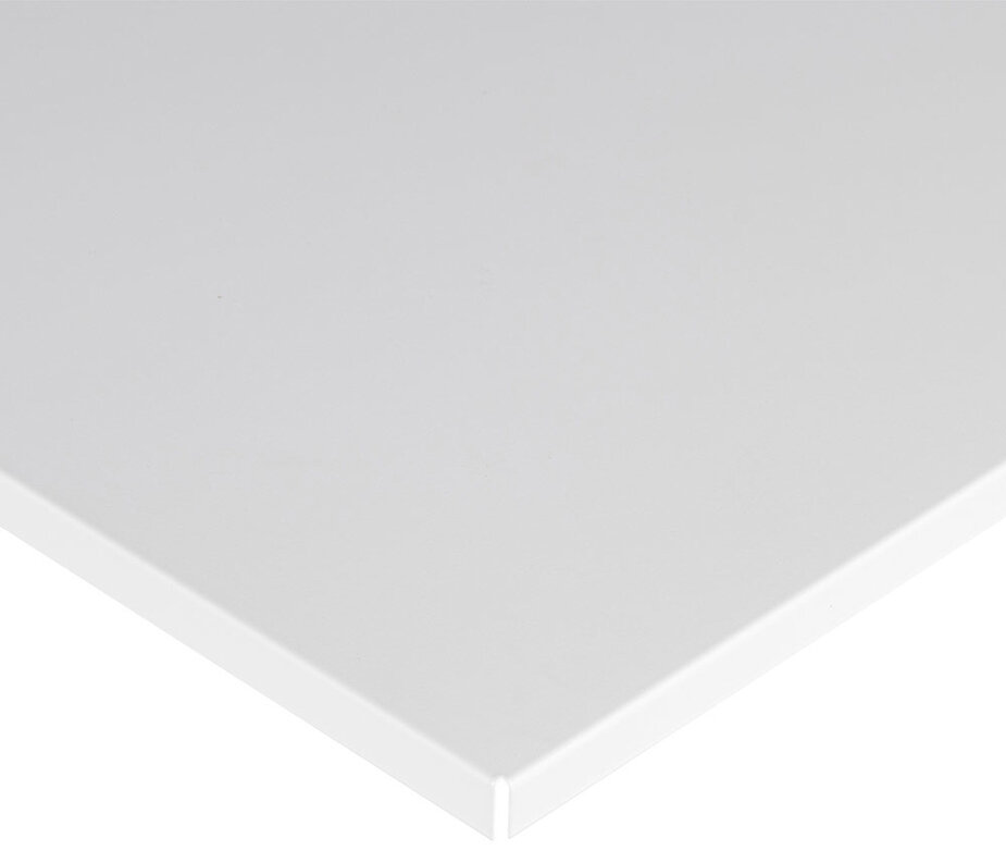 ARMSTRONG Profi Lay-in Plain потолочная 600х600мм стальная белая (упак. 18шт) (6,48 кв.м.)