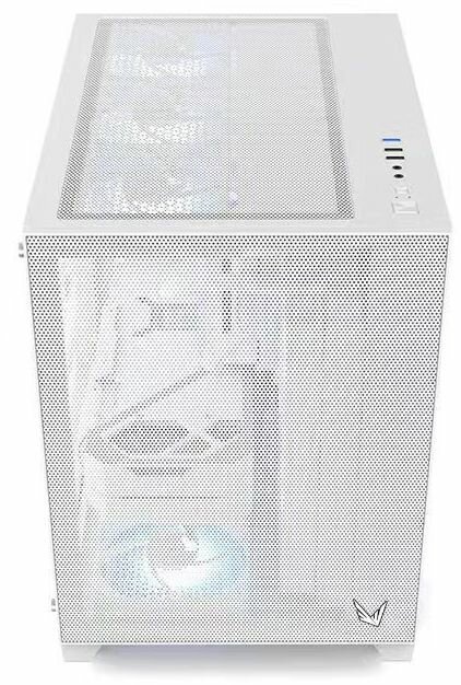 Корпус mATX Formula Crystal Z5 TG, Mini-Tower, без БП, белый