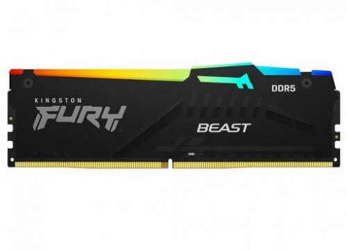 Оперативная память Kingston DIMM FURY Beast Black RGB 8GB DDR5-5600 (KF556C36BBEA-8)