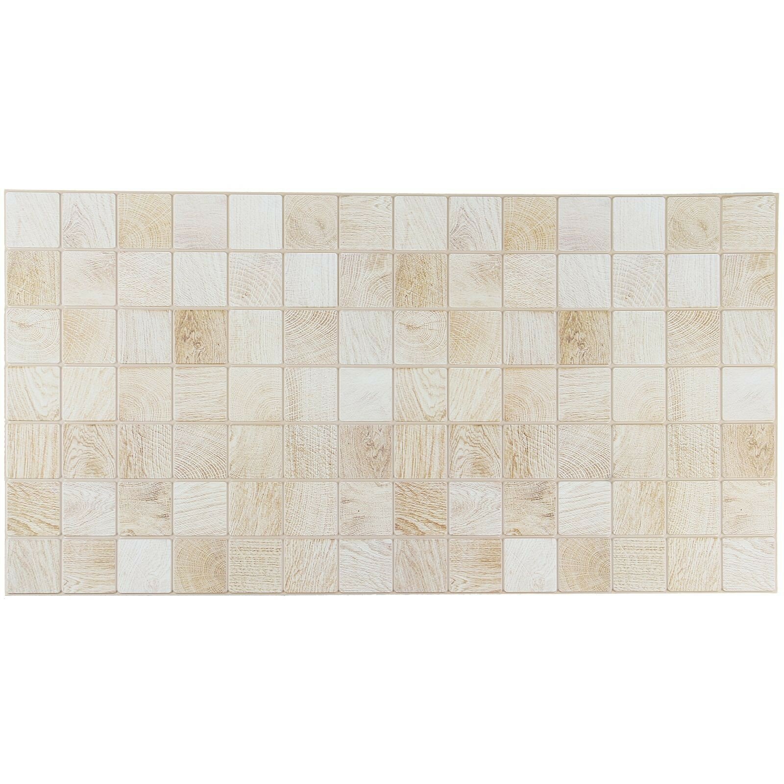 фото Панель Дерево брус беленый 957х482 мм