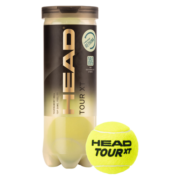 Мяч теннисный HEAD TOUR XT 3B, уп.3 шт, арт.570823