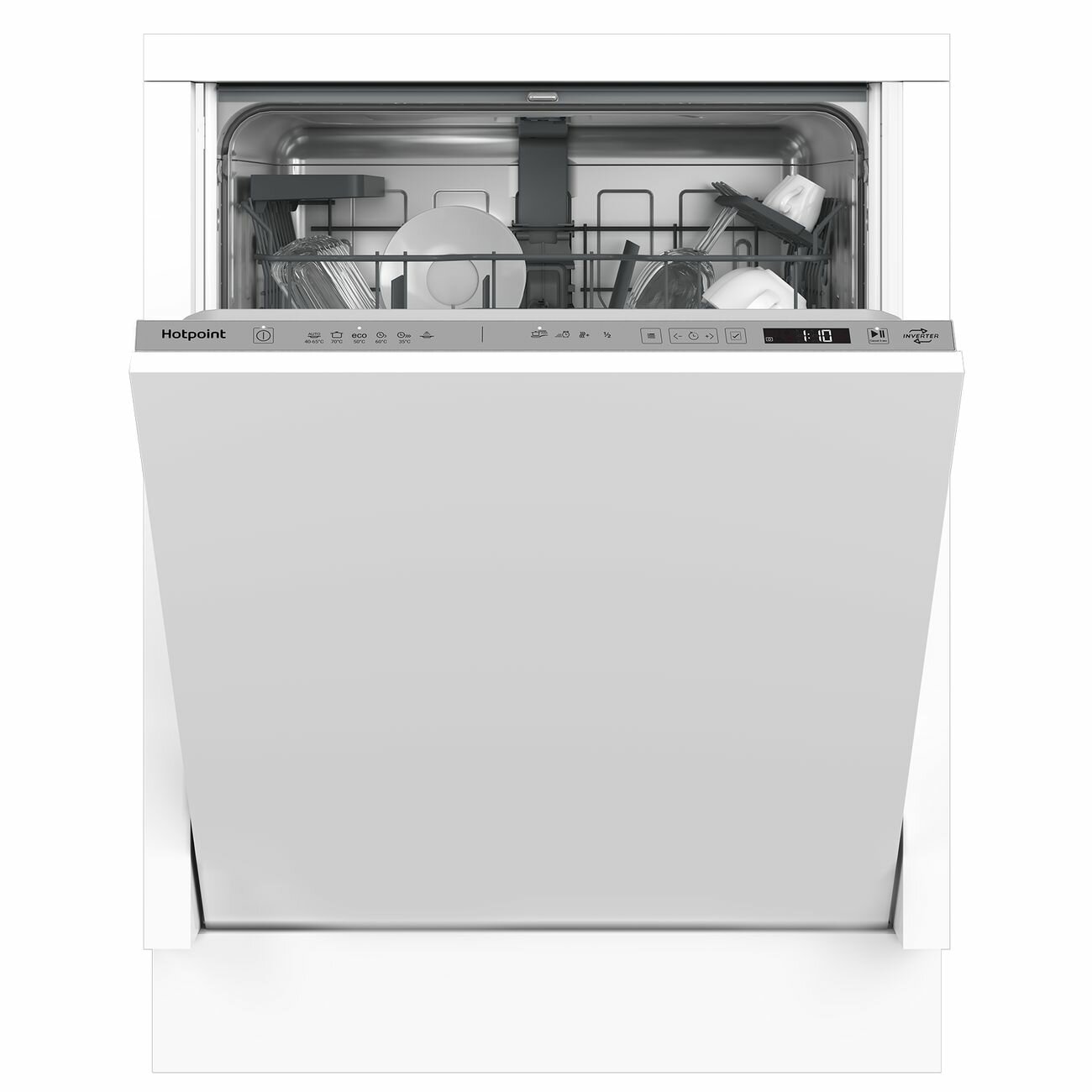 Встраиваемая посудомоечная машина 60 см Hotpoint HI 4D66 - фотография № 1