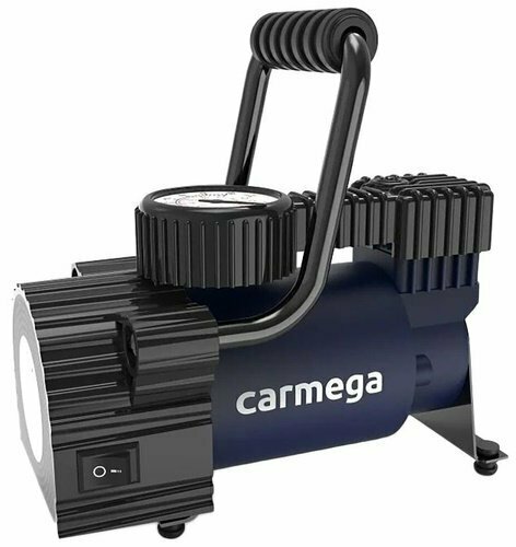 Компрессор Carmega AC-35L с LED-фонарем 30л/мин 156 Вт кабель 3м время работы 20 мин