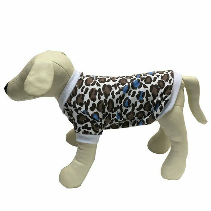 Одежда для животных, футболка для собак - Леопард, р25, OSSO, 1 шт.
