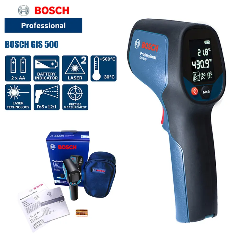 Термометр Bosch GIS 500 цифровой инфракрасный лазерный ручной