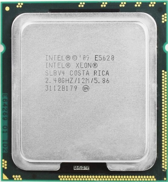 Процессор Intel Xeon E5620 Westmere LGA1366 4 x 2400 МГц