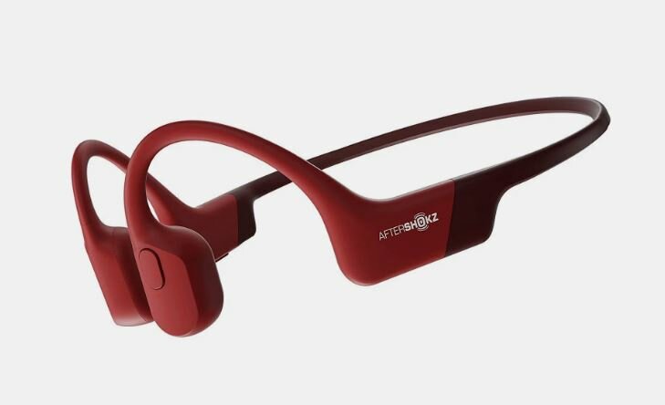 Беспроводные наушники AfterShokz Aeropex солнечный красный (AS800SR)