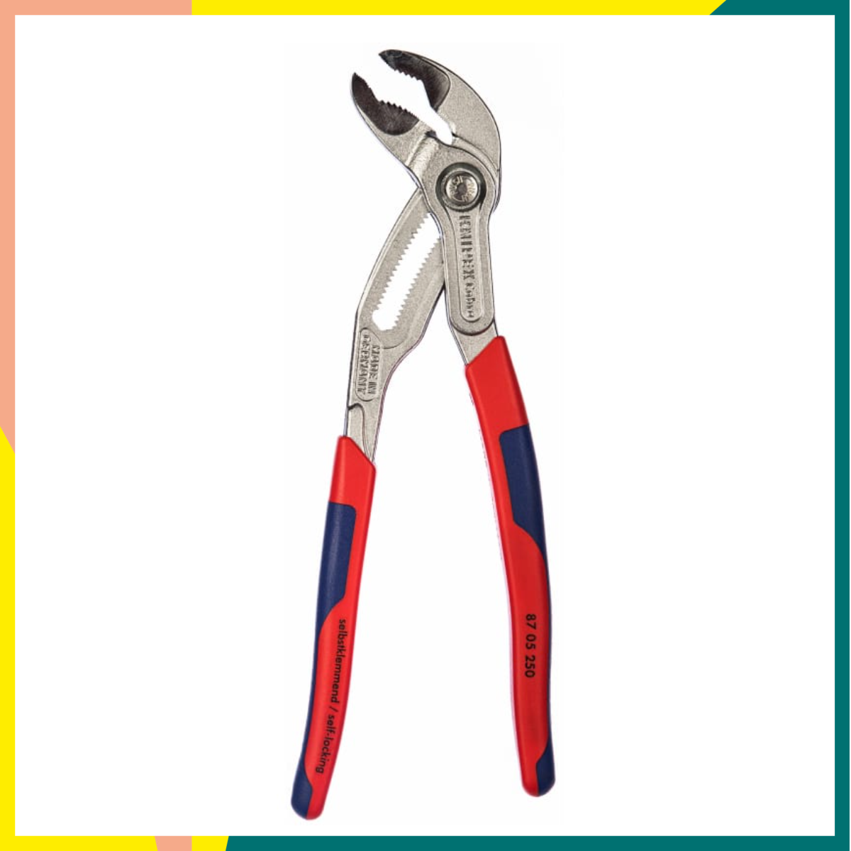 Сантехнические клещи Knipex 87 05 250 250 мм