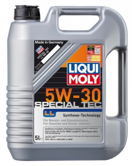 HC-синтетическое моторное масло LIQUI MOLY Leichtlauf Special LL 5W-30