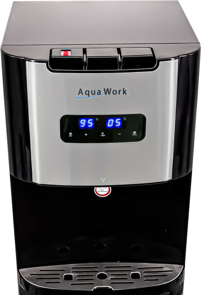 Кулер для воды Aqua Work 72-LS черный (сенсорный) - фотография № 8