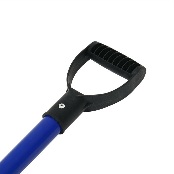 Лопата штыковая, острая, L = 142 см, металлический черенок с V-ручкой - фотография № 4