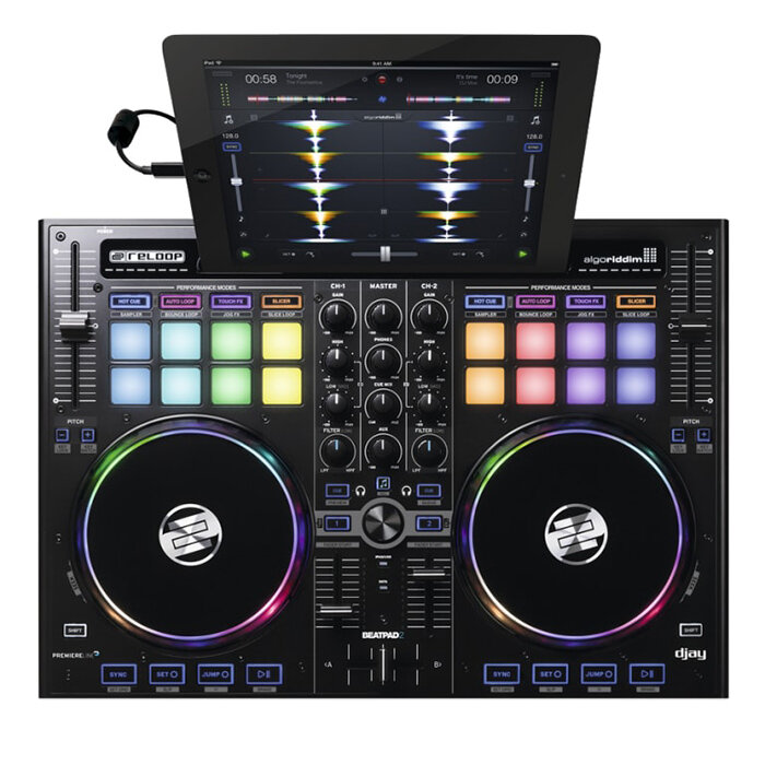 Reloop Beatpad 2 DJ контроллер для IPAD Mac / PC и платформы Android