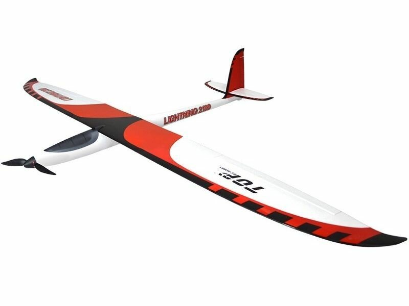 Радиоуправляемый планер Top RC Lightning 2100 (Propeller Power System) 2100мм 2.4G 4-ch LiPo RTF