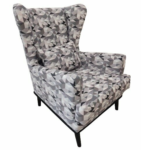 Кресло SAV Origami Grey 90х75х96см