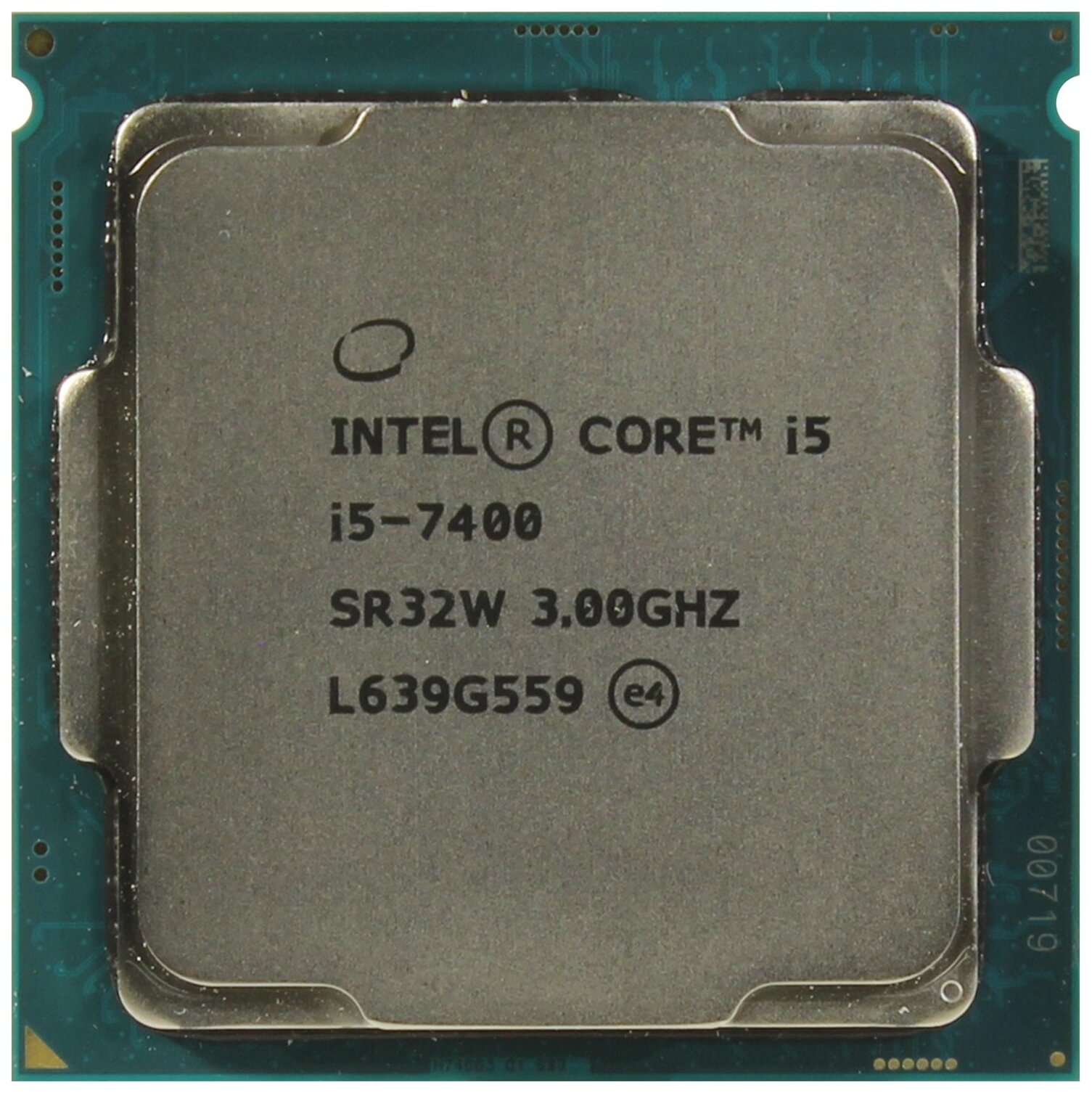 Процессор Intel Core i5 7400 CM8067702867050/(3GHz) сокет 1151 L3 кэш 6MB/OEM