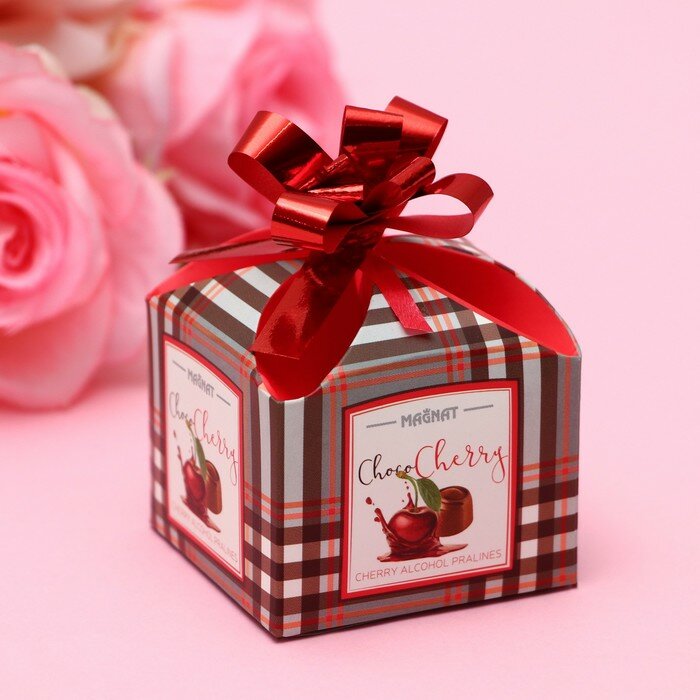 Шоколадные конфеты MAGNAT Choco Cherry, 48 г - фотография № 1