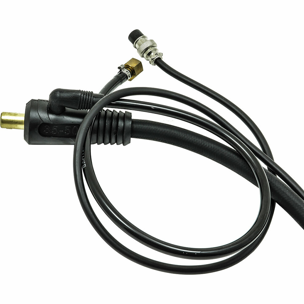 Горелка аргонодуговая TIG TS 26V FLEX 8м (ОКС+М12х1, 2pin, кнопка) (WP-26FXV) MTL — фото 4