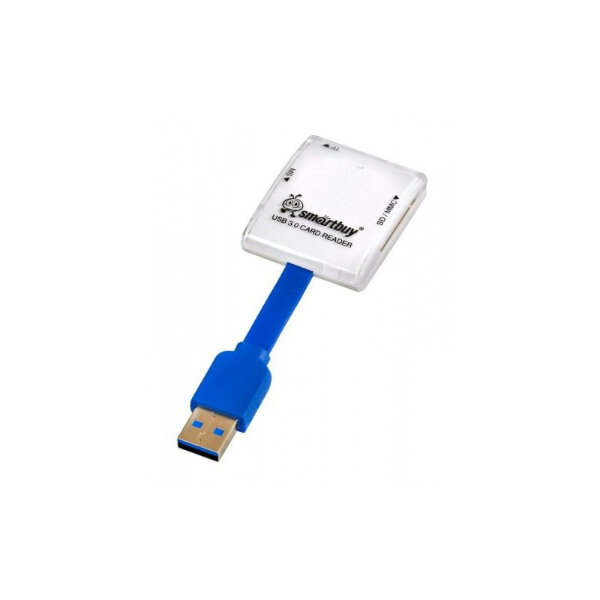 Картридер Smartbuy SBR-700-W USB 3.0 белый