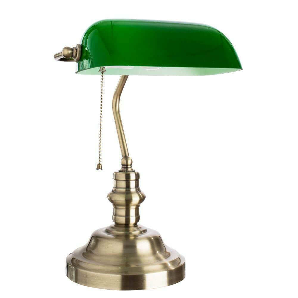 Лампа декоративная Arte Lamp Banker A2492LT-1AB E27 60 Вт