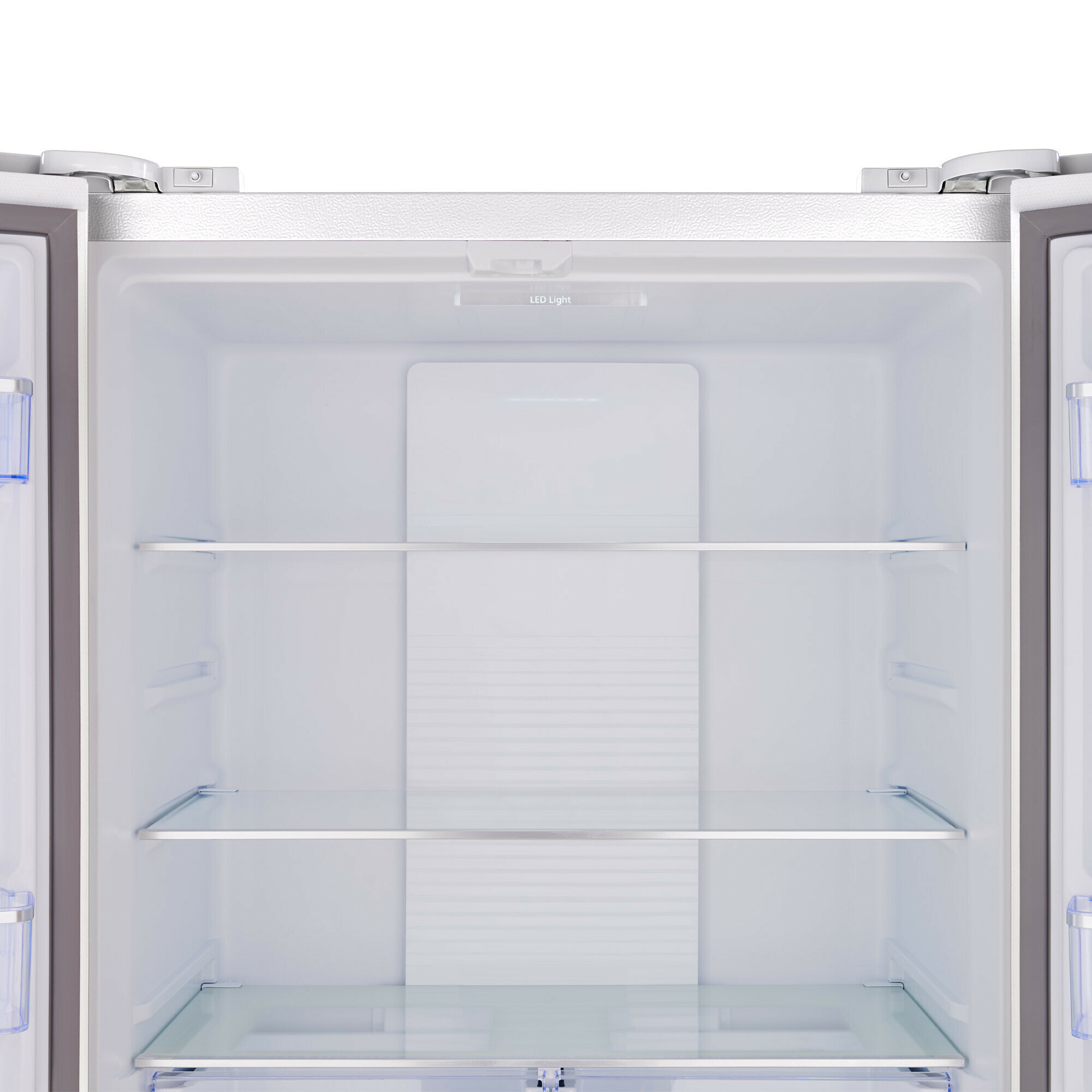 Холодильник Side by Side Tesler RCD-482I WHITE GLASS - фотография № 8
