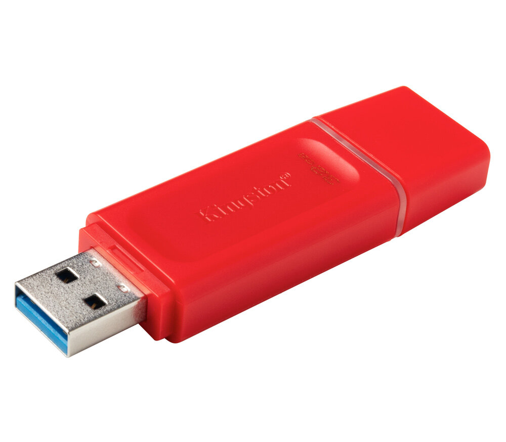Накопитель USB 3.2 64GB Kingston DataTraveler Exodia, красный - фото №1