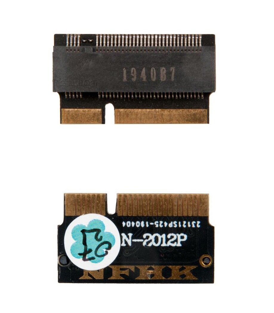 Adapter / Переходник SSD M.2 NVMe для Apple MacBook Pro iMac Mid 2012 Late 2012 Early 2013 NFHK N-2012P