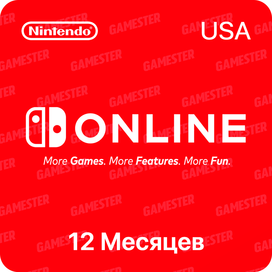 Подписка Nintendo Switch Online (Америка)