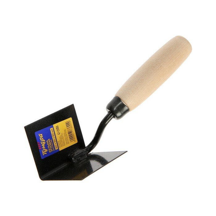 фото Кельма угловая тундра, внутренняя, порошковая окраска, деревянная рукоятка, 60 х 80 мм