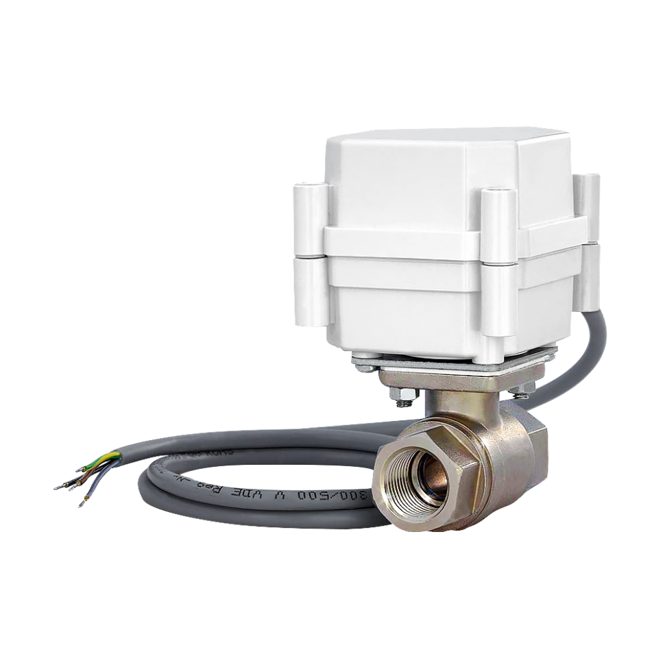 фото Шаровый кран электропривод BUGATTI 1/2", 220V