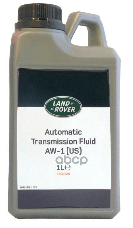 Масло Трансмиссионное Land Rover Atf Aw-1 (Us) Синтетическое, В Канистрах По 1 Л LAND ROVER арт. LR022460