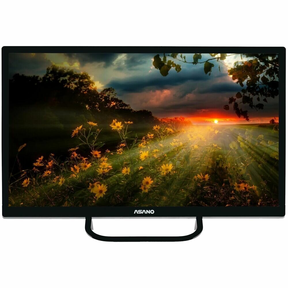 Телевизор 24" Asano 24LH1110T (HD 1366x768) черный