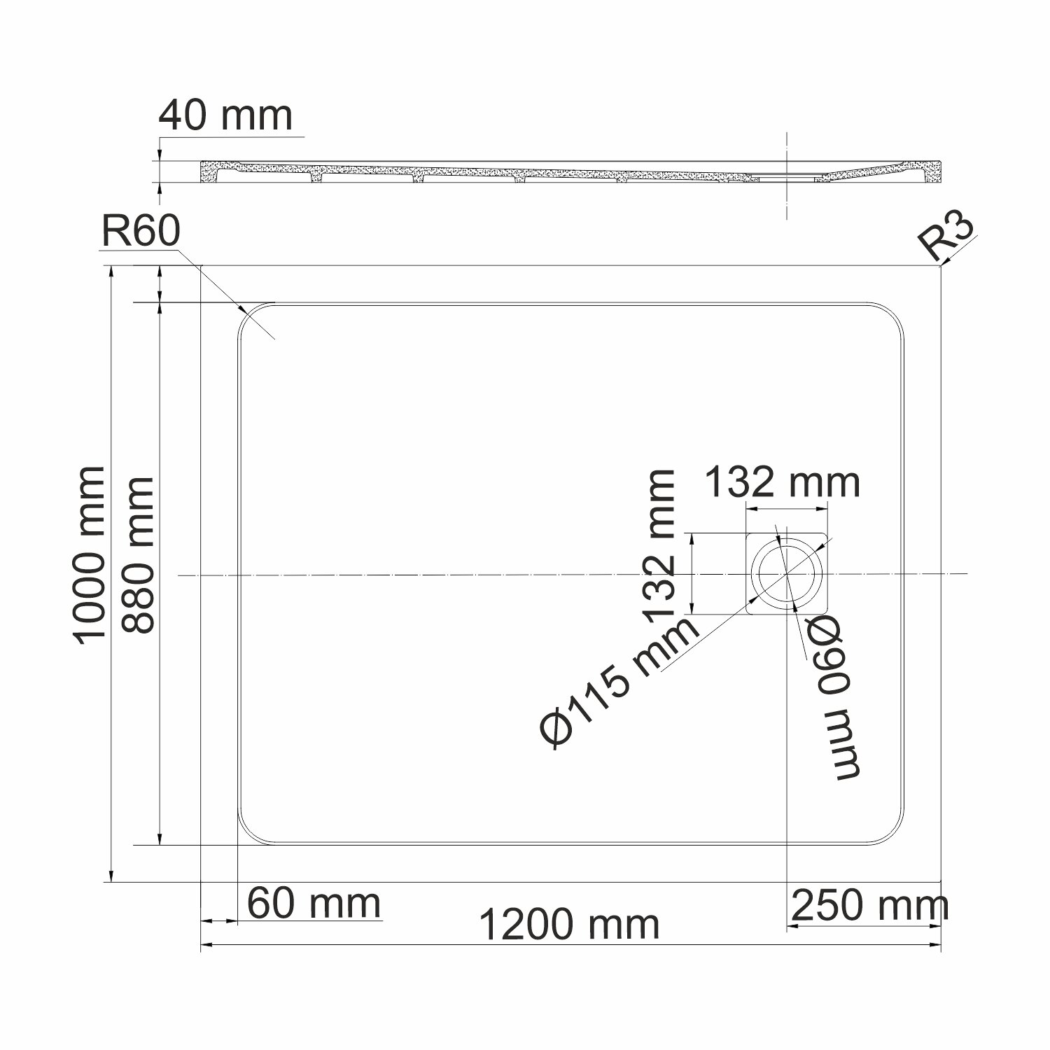 19T10 Душевые поддоны Wasserkraft