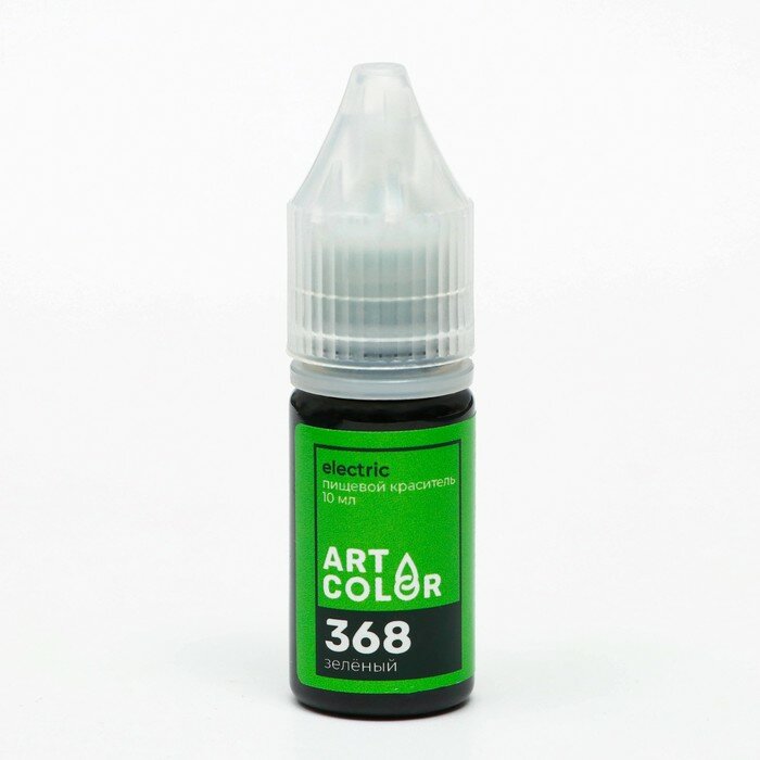 фото Гелевые красители ART COLOR ELECTRIC Зеленый 10 мл