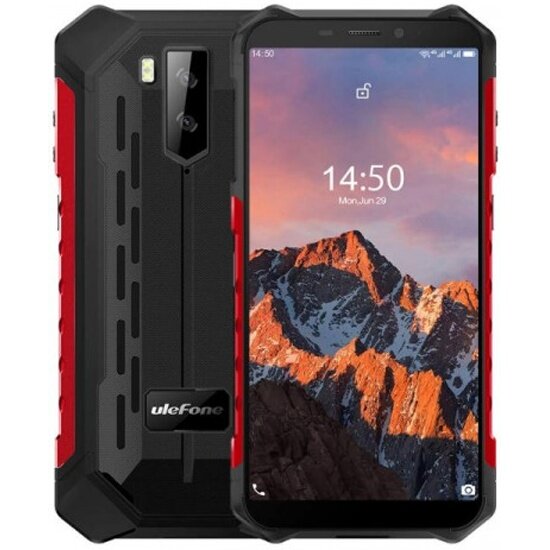 Смартфон ULEFONE Armor X5 Pro 4/64Gb Красный