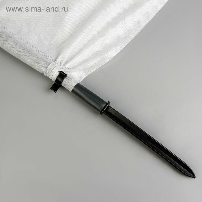 фото Парник прошитый, длина 4 м, 5 дуг из пластика, дуга L = 2 м, d = 20 мм, спанбонд 35 г/м², Reifenhäuser, «Ленивый»