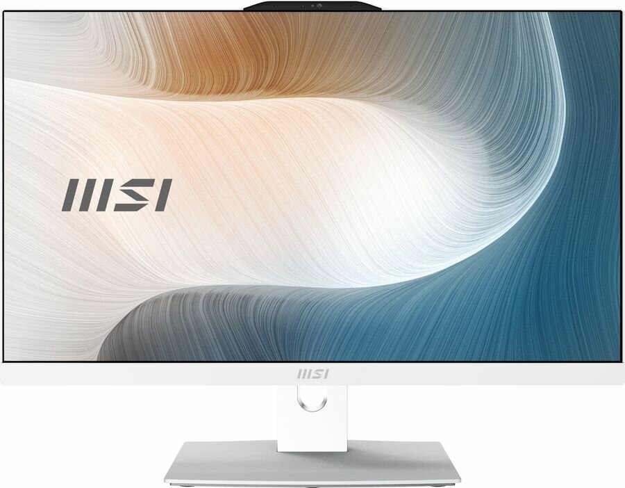 Моноблок MSI Modern AM242P 12M-629RU 23.8" Intel Pentium Gold 8505 4ГБ 128ГБ SSD Intel UHD Graphics Windows 11 Professional белый 9S6-AE0712-629