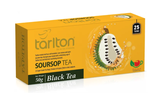 Tarlton Чай черный, Soursop, 25 шт, 2 уп - фотография № 2
