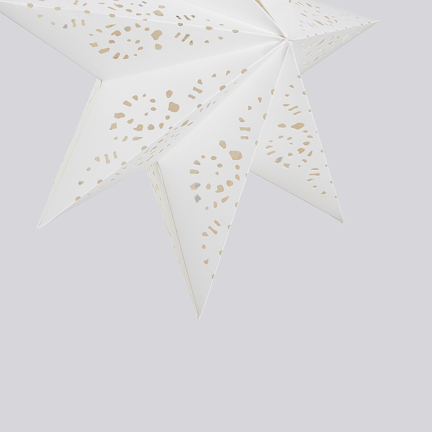 Икеа строла, звезда абажур, белое кружево, 48 см - фотография № 2