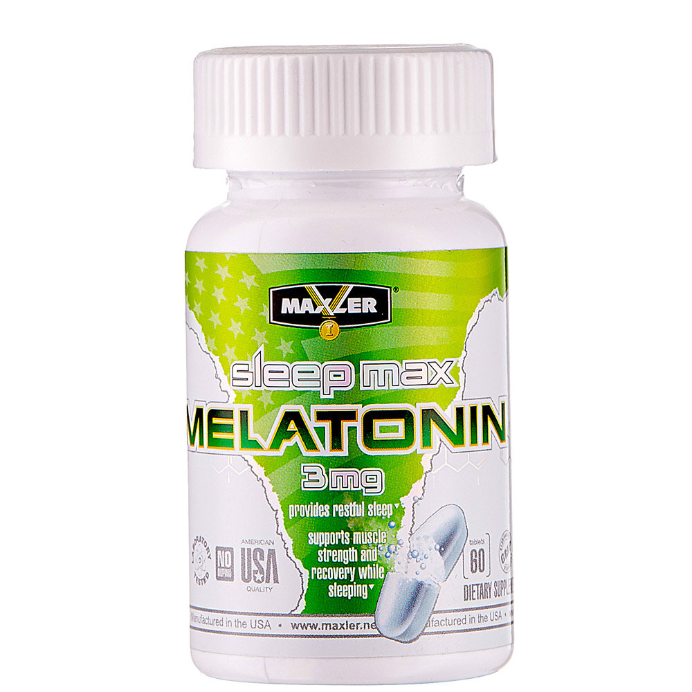 Мелатонин Maxler Melatonin 3 мг 60 таблеток