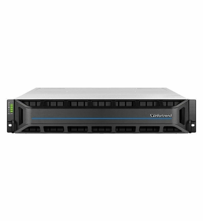 Система хранения Infortrend EonStor GS 3025URM3-DG x25 16x3.75Tb NVMe SSD 2x800W (GS3025UR00M3DG8U32)