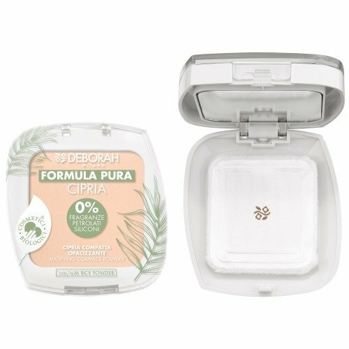 Deborah Milano Пудра для лица матирующая FORMULA PURA MATIFYING COMPACT POWDER, тон 02, 9г