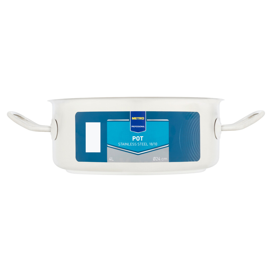 фото METRO PROFESSIONAL Кастрюля 4л, 24см